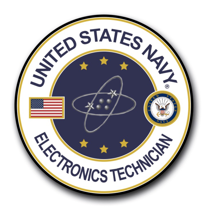 US NAVY ET (Eleectronics Technician) Insignia patch