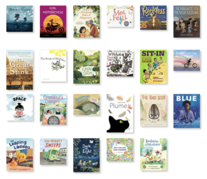 Image of 23 Picture Books that make up part of My Year in Books -2022.
